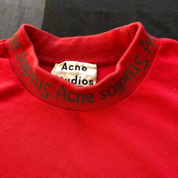 Acne studios mock neck shirt - Picture 2 of 3